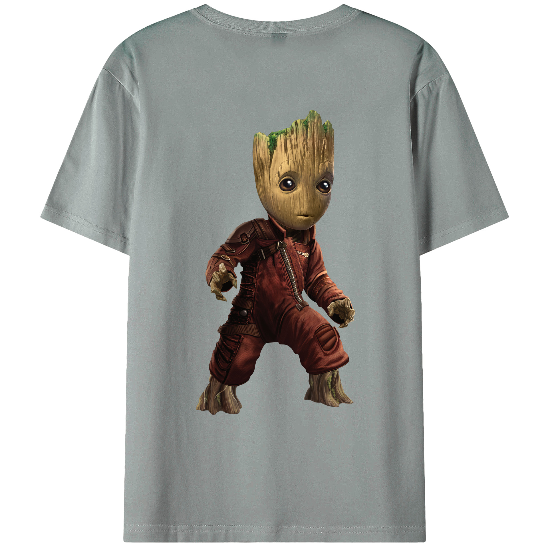 （画像用） アベンジャーズ The Avengers 綿100％ メンズ半袖Tシャツ（バックプリント） 通気性